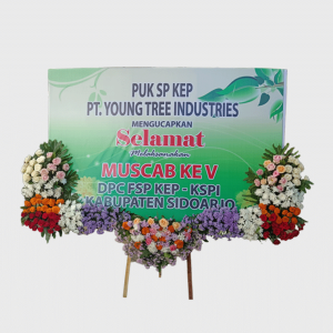 Bunga Papan 3 Titik