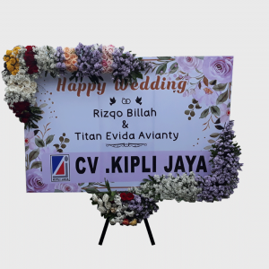 Bunga Papan 3 titik